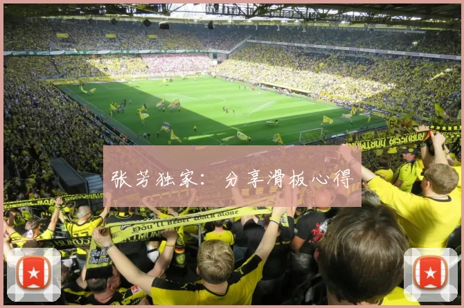 张芳独家：分享滑板心得